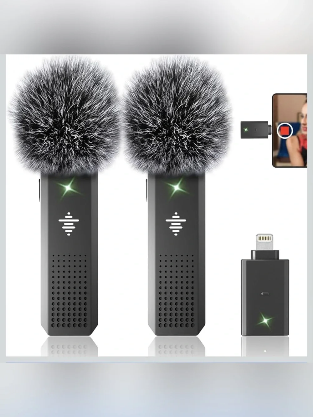 Wireless Mic 2pk for Vlogging